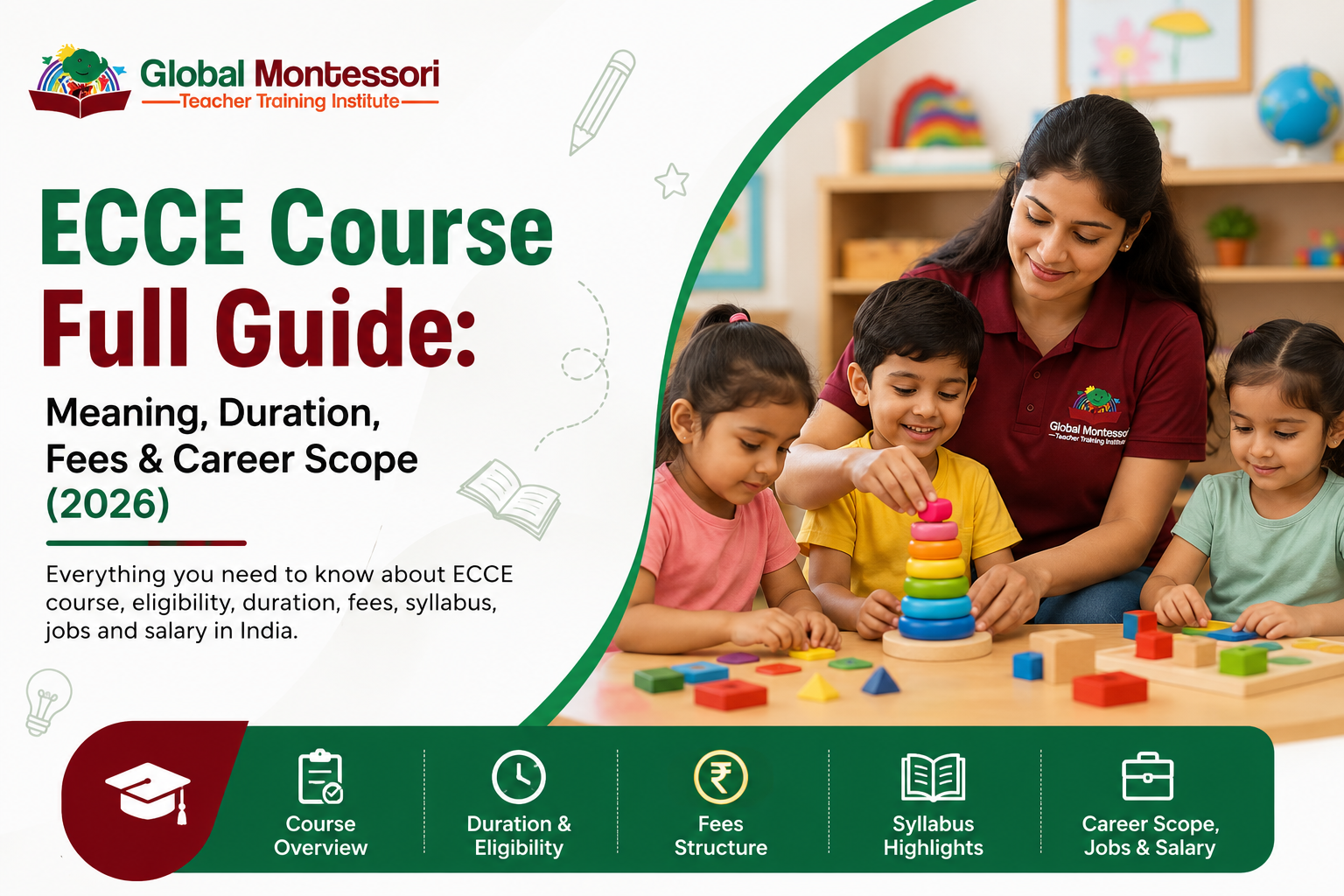 ECCE Course Guide 2026 by Global Montessori Teacher Training Institute