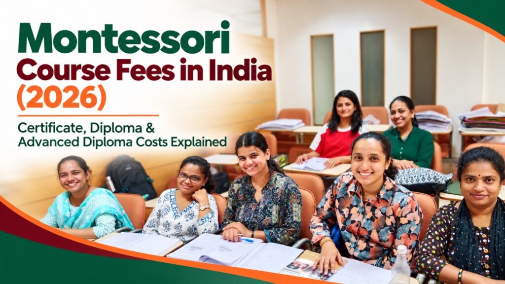 Montessori Course Fees in India